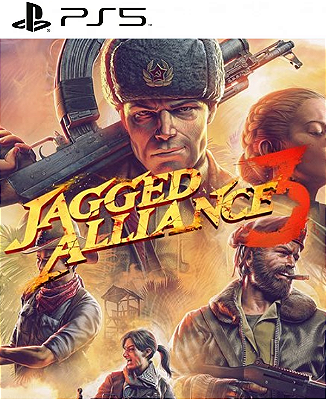 Jagged Alliance 3 PS5 Midia Digital