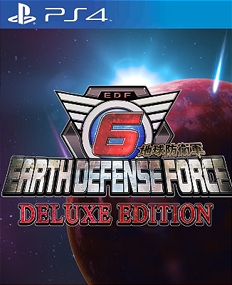 EARTH DEFENSE FORCE 6 PS4 Midia Digital