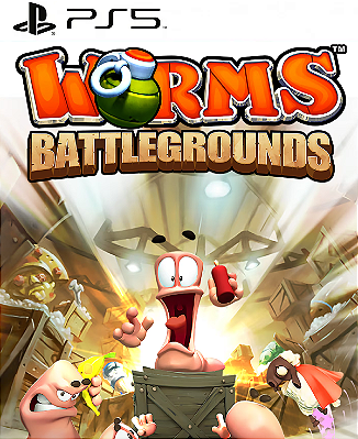 Worms Battlegrounds PS5 Midia Digital