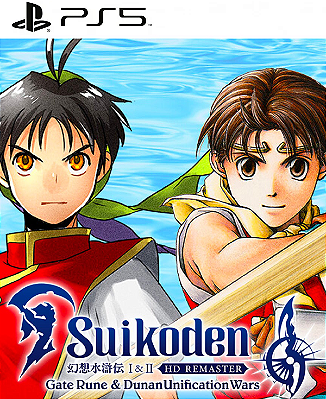 Suikoden I&II HD Remaster Gate Rune and Dunan Unification Wars PS5 Midia Digital