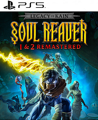 Legacy of Kain Soul Reaver 1&2 Remastered PS5 Midia Digital
