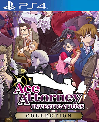 Ace Attorney Investigations Collection PS4 Midia Digital