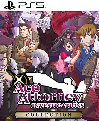 Ace Attorney Investigations Collection PS5 Midia Digital