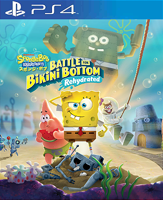 Bob Esponja Calça Quadrada PS4 Midia Digital