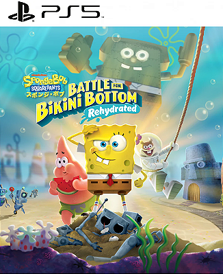 Bob Esponja Calça Quadrada PS5 Midia Digital