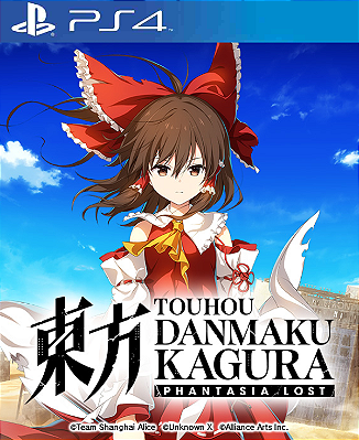 touhou Danmaku Kagura phantasia lost PS4 Midia Digital