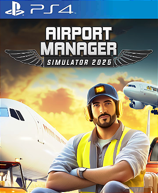 Airport Manager Simulator 2025 PS4 Midia Digital