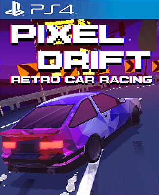 Pixel Retro Drift - Arcade Car Racing PS4 Midia Digital