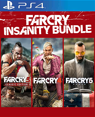 Far Cry - Pacote Insanidade PS4 Midia Digital