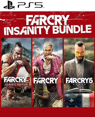 Far Cry - Pacote Insanidade PS5 Midia Digital