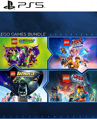 Conjunto de Jogos LEGO PS5 Midia digital