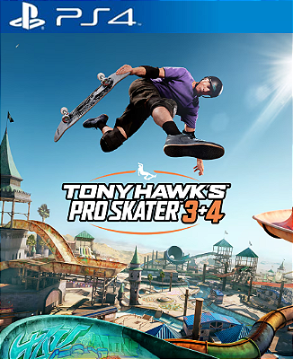 Tony Hawk's Pro Skater 3 + 4 PS4 Mídia Digital