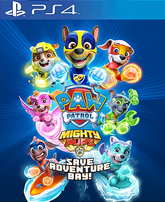Patrulha PATA: Os Cachorrinhos Poderosos salvam a Baía da Aventura PS4 Mídia Digital