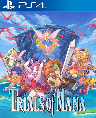 Trials of Mana PS4 Mídia Digital