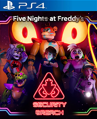 Five Nights at Freddy's: Security Breach PS4 Mídia Digital