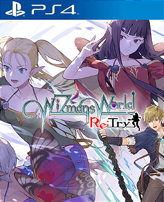 WiZmans World Re;Try PS4 Midia Digital