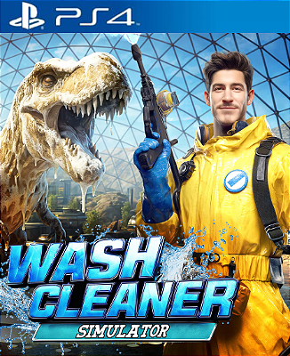 Wash Cleaner Simulator PS4 Midia Digital