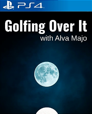 Golfing Over It with Alva Majo PS4 Midia Digital