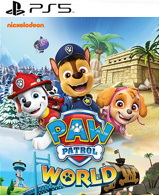 Mundo da PAW Patrol Patrulha Canina PS5 Midia Digital