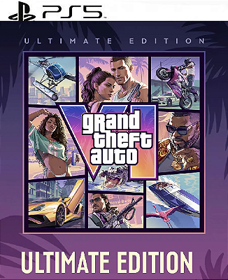 Grand Theft Auto VI - Ultimate Edition GTA 6 PS5 Midia Digital (PRÉ-VENDA)