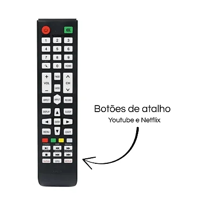 Controle Remoto 9188 Compatível Smart LED HQ