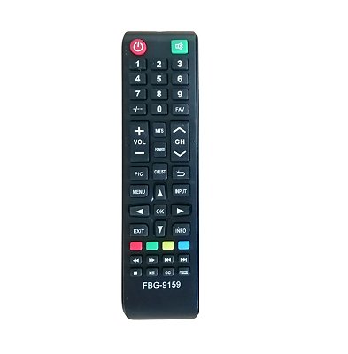 Controle Multilaser FBG-9159 Compatível TV