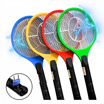 Raquete Elétrica de Mata Mosquito Pernilongo Dengue LM-006 / KA-66