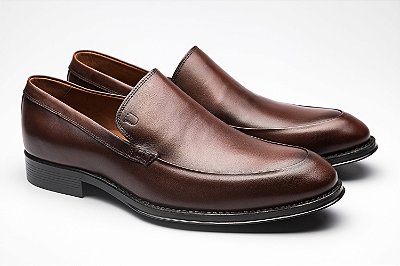 Loafer Couro George Tostado