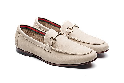 Mocassim de Nobuck com Bridão