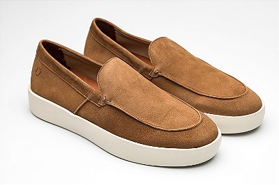 Loafer Bruges Camurça Ferrugem