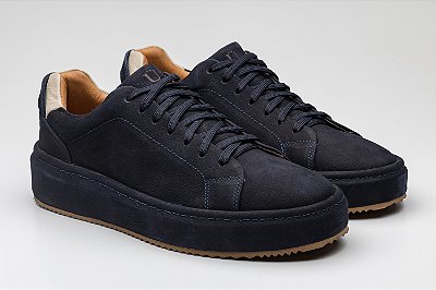 Sneaker Camurça Marinho