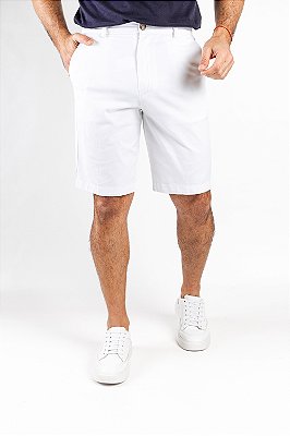 Bermuda Classic de Sarja Branca
