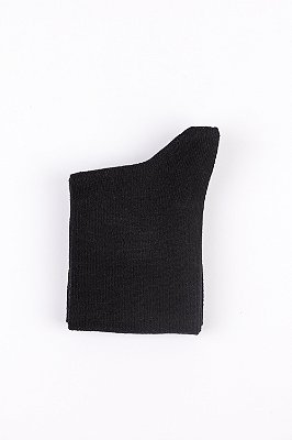 Meia Cano Médio Preta