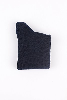 Meia Cano Médio Azul Marinho