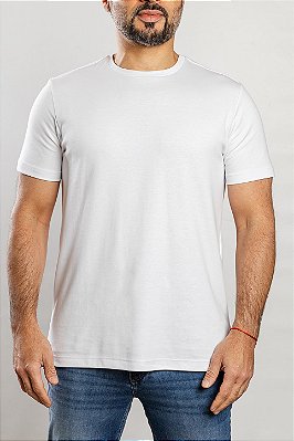 Camiseta Arm Design Manga Curta Branca