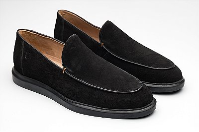 Loafer Argo Camurça Preto