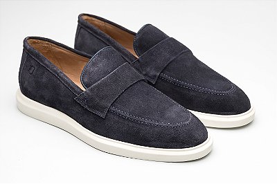 Loafer Argo Camurça Marinho