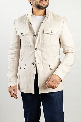 Parka Verano de Linho Cru