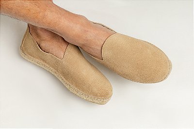 Alpargata Camurça Areia