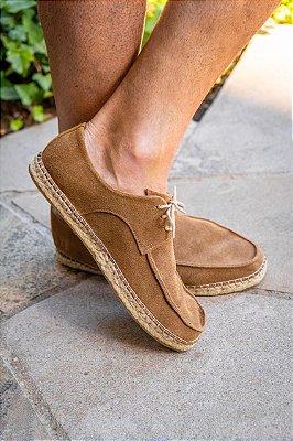 Espadrille Camurça Conhaque