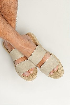 Sandália Ibiza Camurça Areia