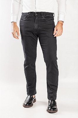 Calça Jeans Slim Preta