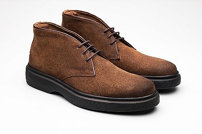 Bota Chukka Camurça Mocca