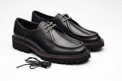 Sapato Canadian Preto Tratorado