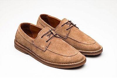 Sapato Derby Camurça Trufa