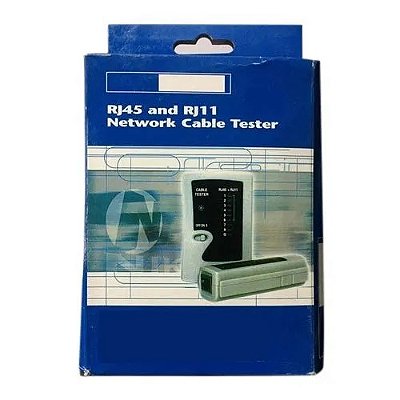 Testador De Cabos Rj45 E Rj11 Telefone, Ethernet, Telecom, Network - Seccon