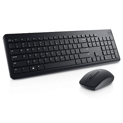 Teclado e Mouse Sem Fio Km3322w Preto - Dell