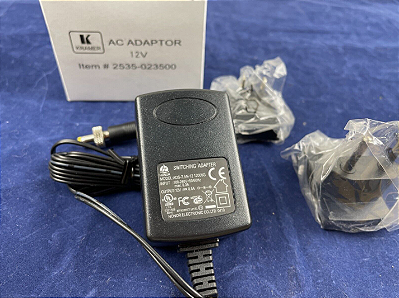 Fonte De Energia 12v/0.5a 2535-023500 / Ads-7.5n-12 Pino P4 C/ Rosca E Conector Nema/Abnt – Honor/Kramer
