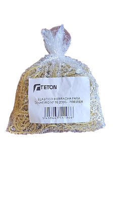 Elástico Borracha Para Dinheiro Nº 18 200g 240 UN - Premier
