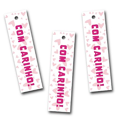 Tag Palito - Com Carinho